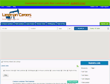 Tablet Screenshot of landmancareers.com